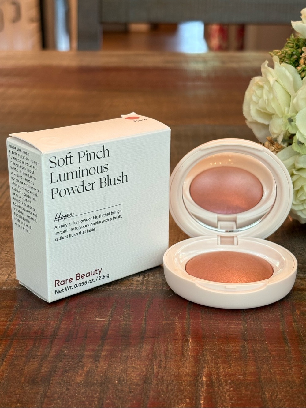 NEW Rare Beauty SOFT PINCH Luminous BLUSH in HOPE by Selena Gomez!